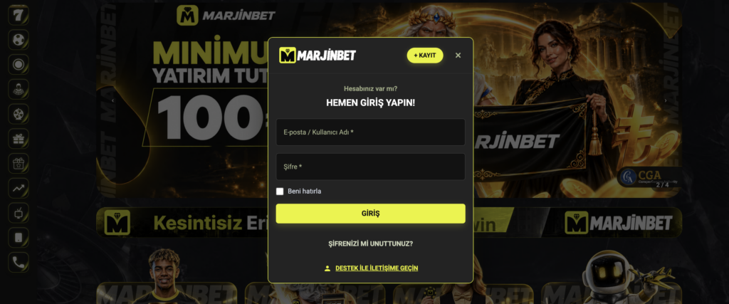 Marjinbet Canlı Casino Ve Bahis Sitesi 2 Marjinbet Giriş
